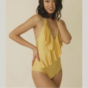 NWOT Joy Folie Mia Joy Kona One Piece Swimsuit